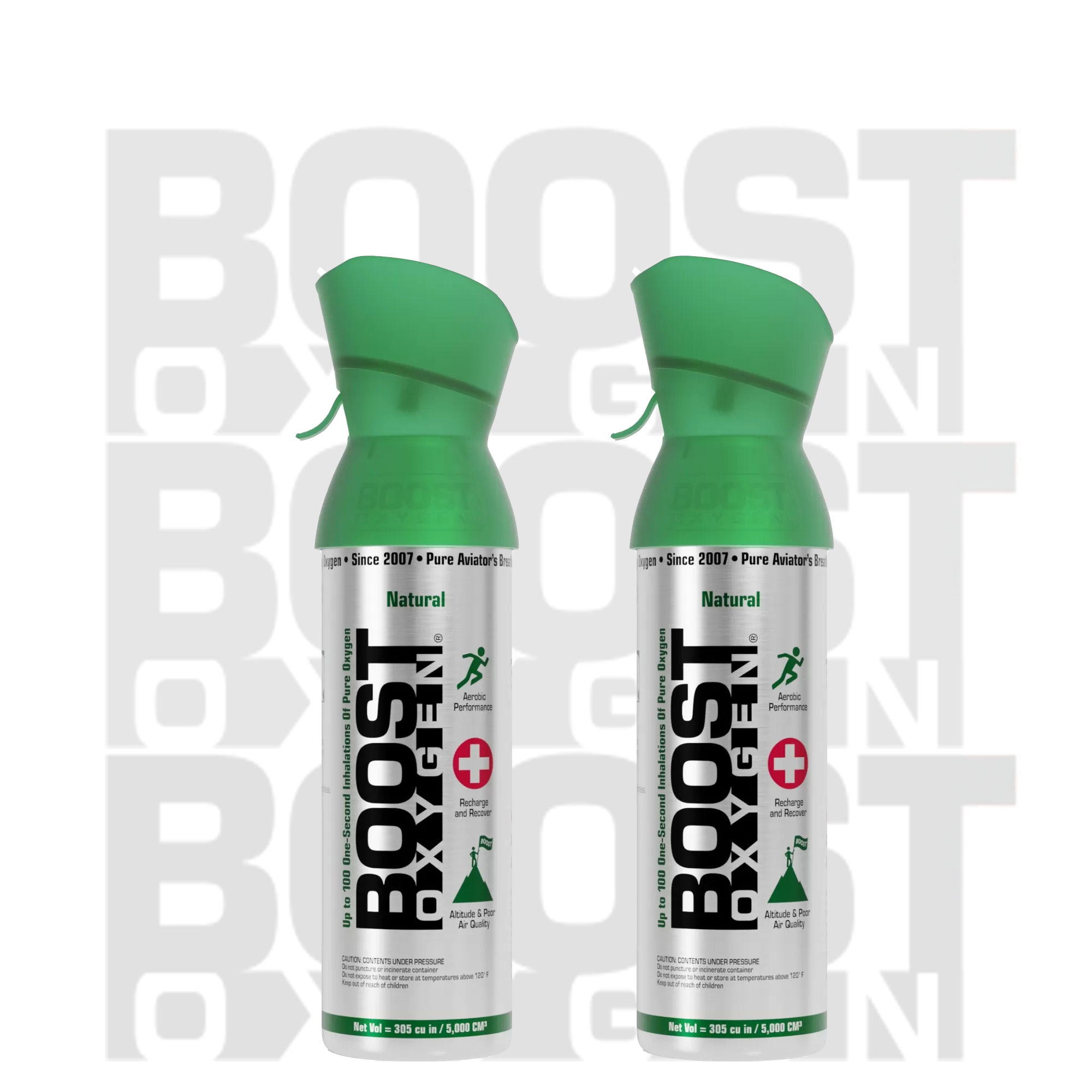 Boost Oxygen® Supplemental Oxygen(2-pieces Medium)
